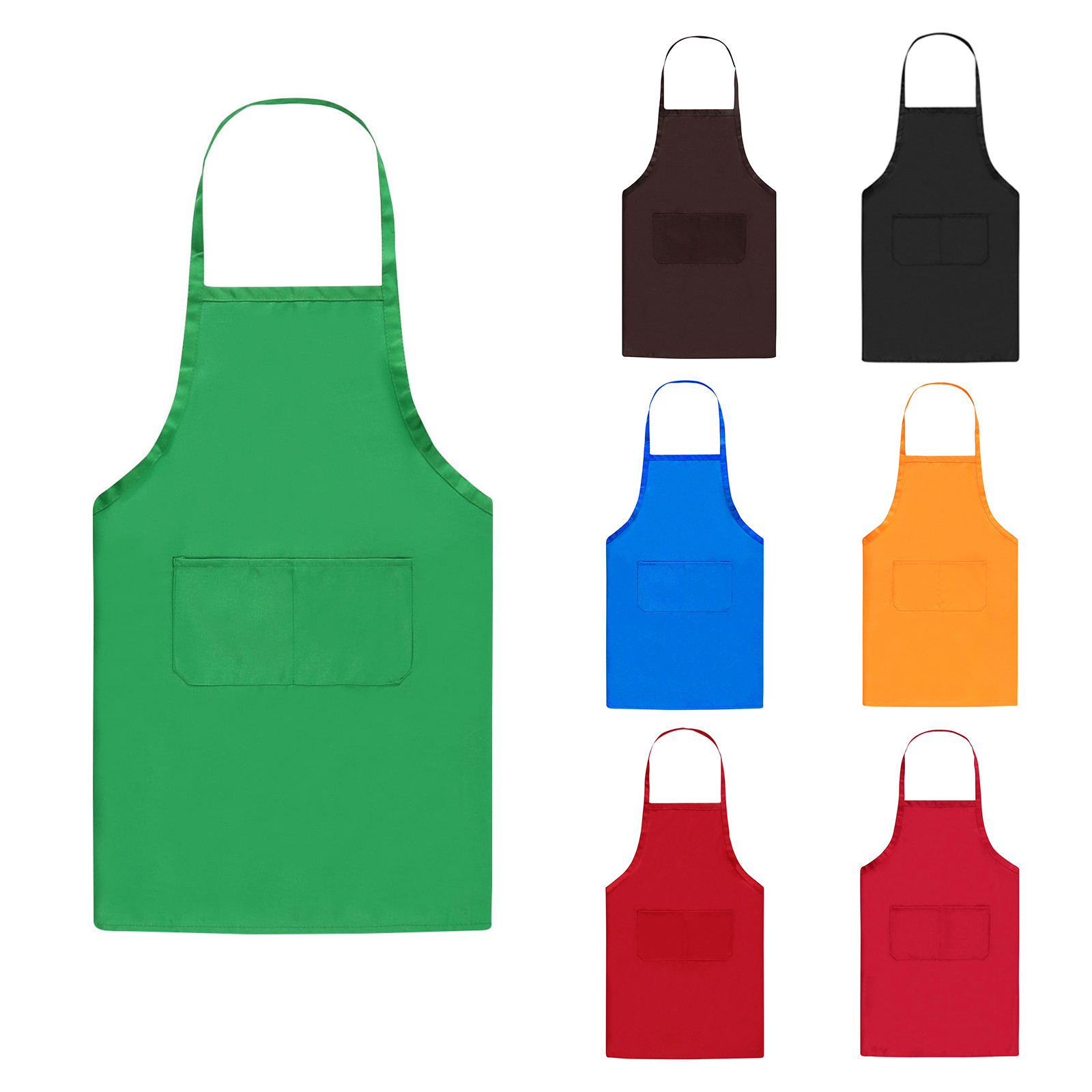 Women Kitchen Accessories - Plain Apron For Women And Men
