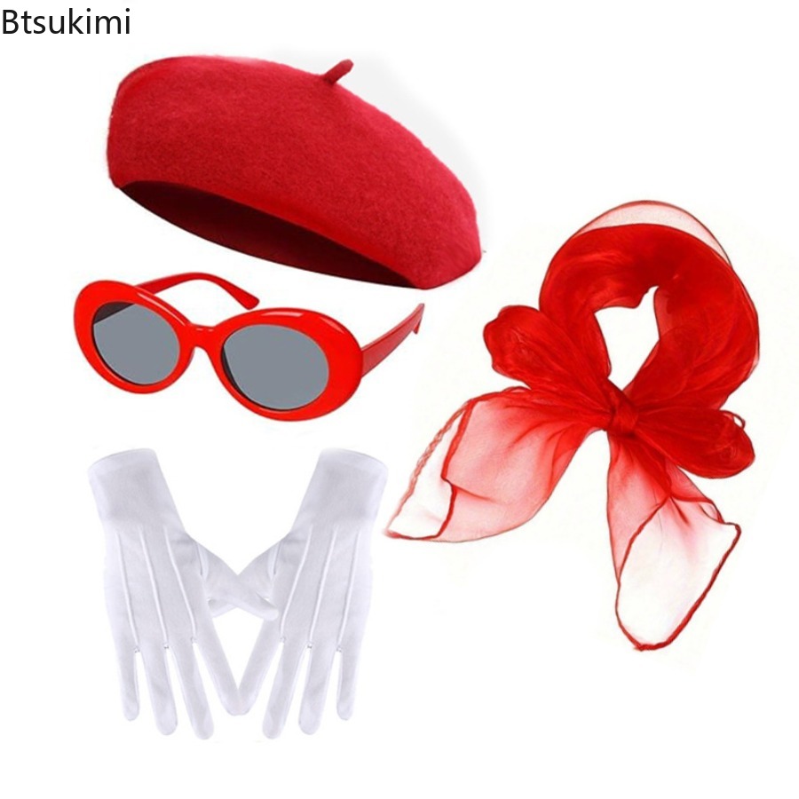 Women'S Accessories In The 1950S - 1950s Retro Disco Themed Party Costume