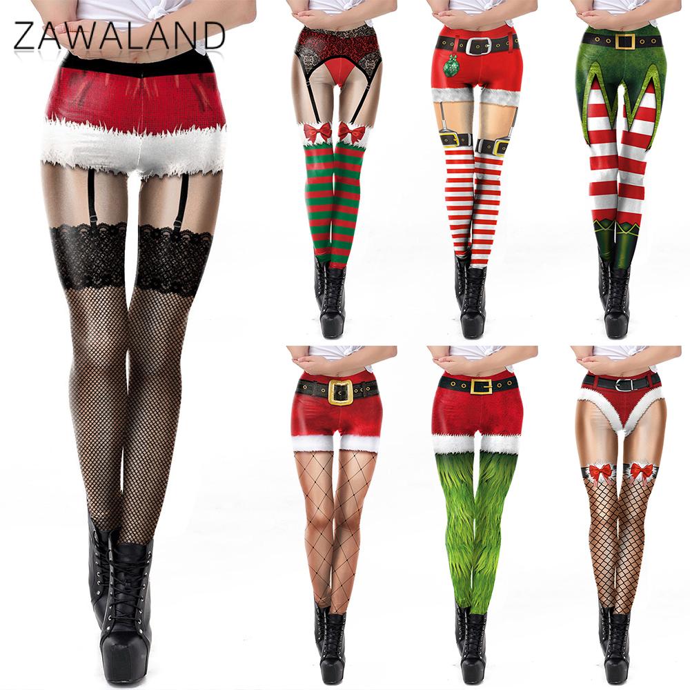 Zawaland Christmas Yoga Leggin - Women'S Red Accessories recension och pris