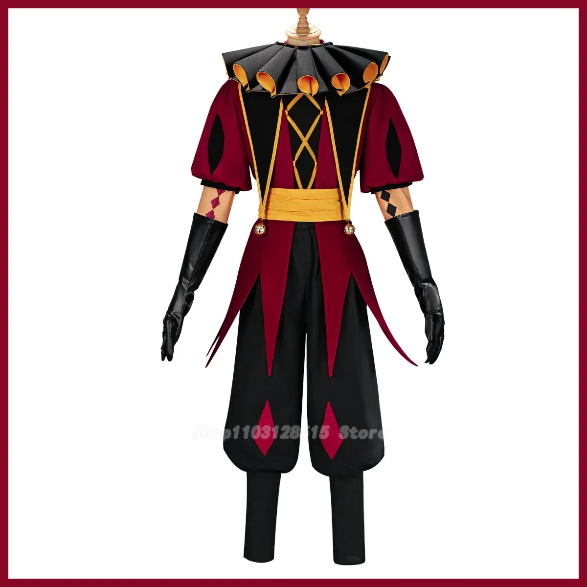 Game Pierrot Harlequin Jester  - Women'S Red Accessories recension och pris