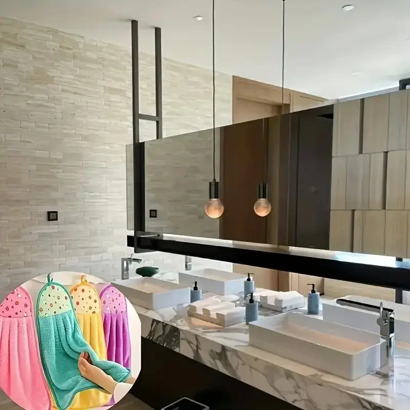 1pcs Coral Velvet Bathroom Sup - Women Kitchen Accessories recension och pris