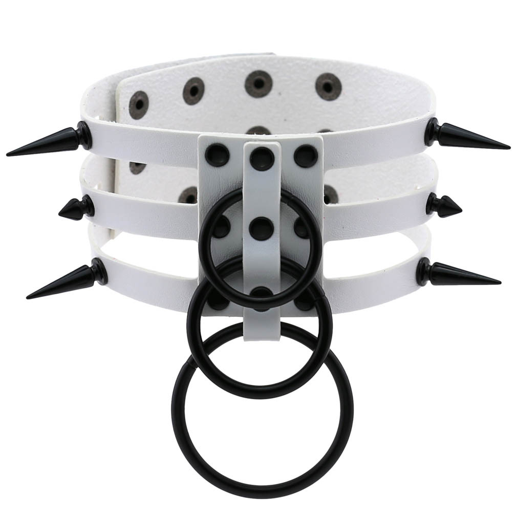 Fashion Women Men Black Rivet  - Women'S Emo Accessories recension och pris