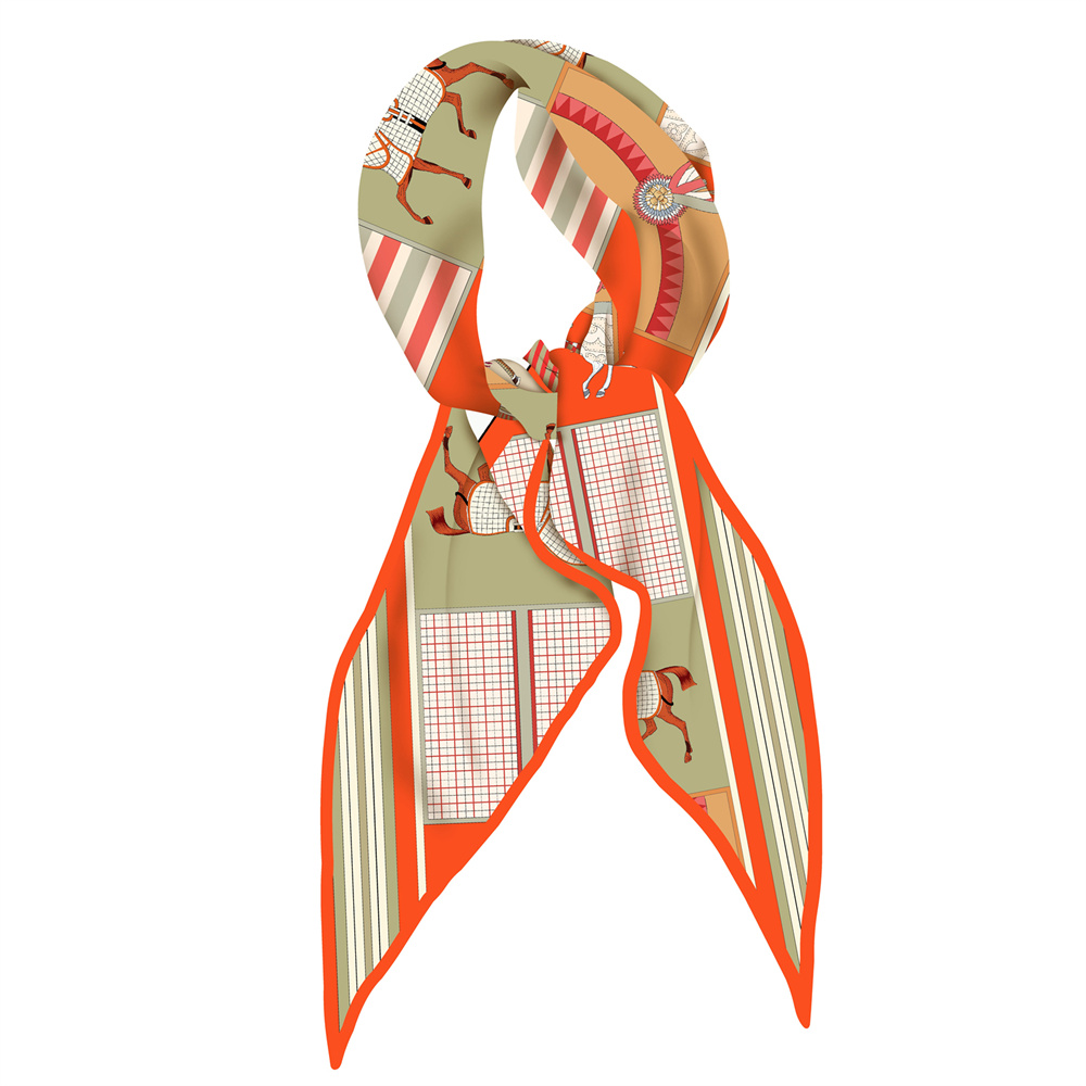 New Design Fashion Printed Sil - Silk Scarf Square recension och pris