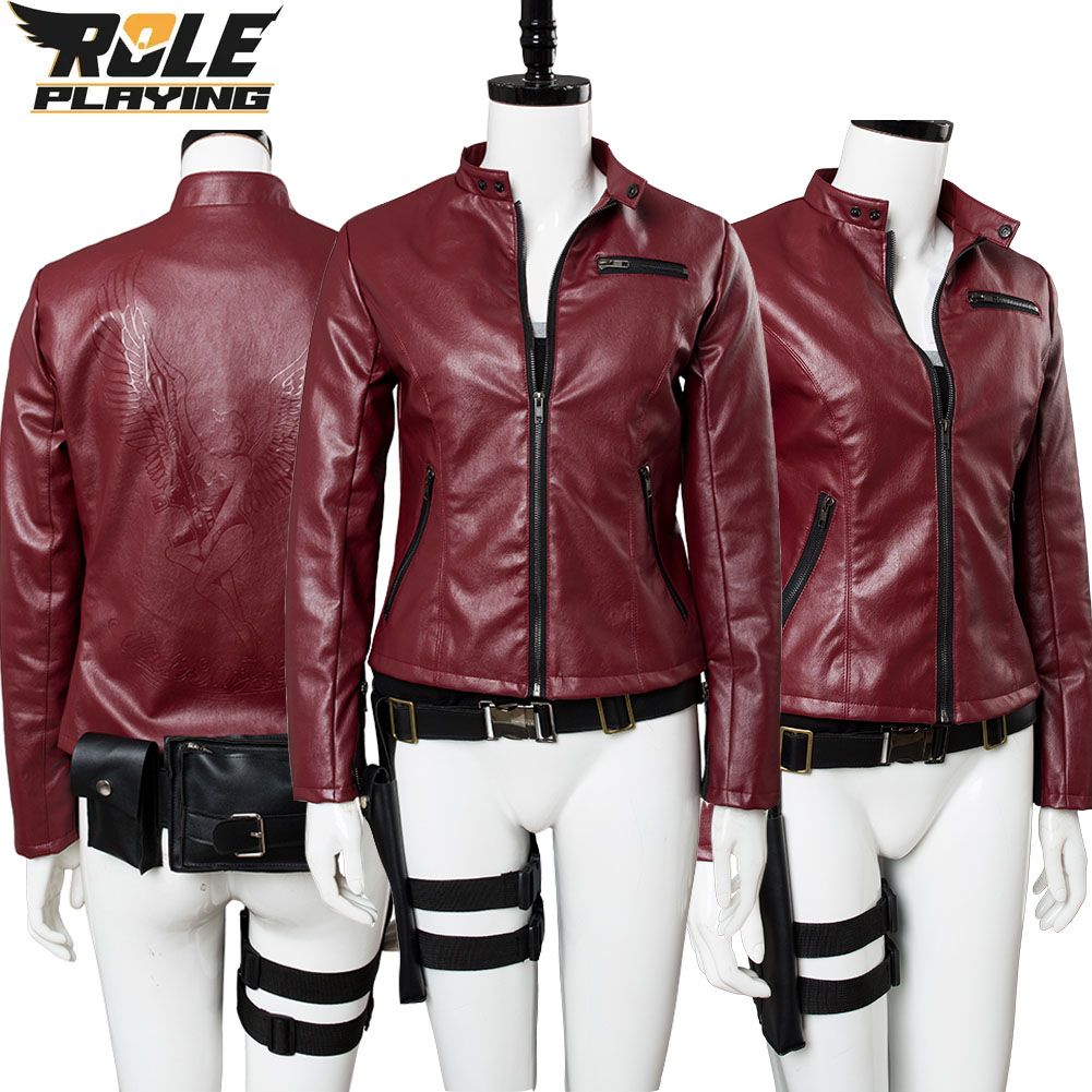 Claire Redfield Cosplay Red Ja - Women'S Accessories Clothing recension och pris