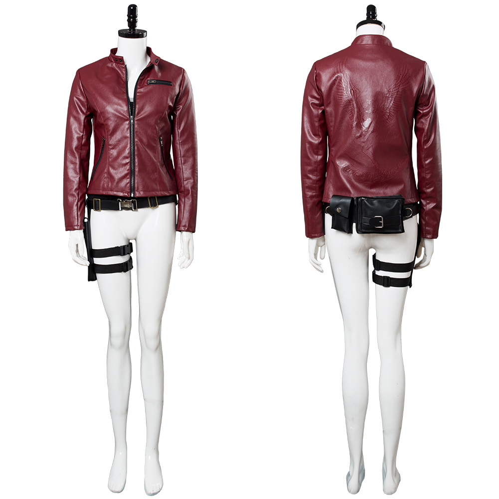 Claire Redfield Cosplay Red Ja - Women'S Accessories Clothing recension och pris