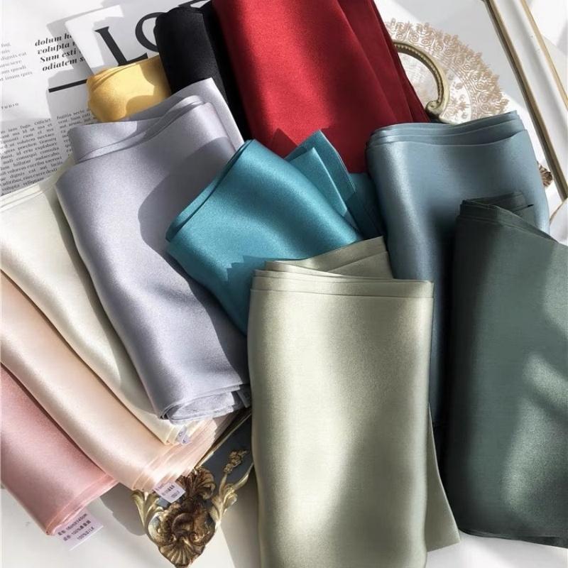 Fashion 100% Real Silk Scarf W - Silk Scarf Square recension och pris