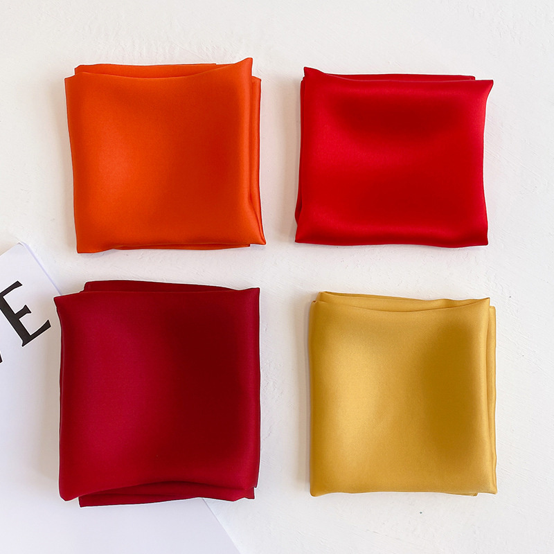 Fashion 100% Real Silk Scarf W - Silk Scarf Square recension och pris