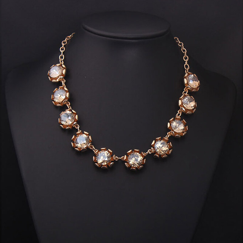New Luxury Crystal Necklace fo - Women Accessories Dubai recension och pris